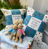 Peter Rabbit© Welcome To The World Cushion