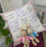 Bunny Memory Cushion Pink