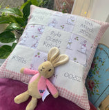 Bunny Memory Cushion Pink