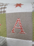 Contemporary Alphabet Cushion