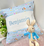 Farm animals cushion