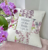 Mother of the Bride Floral Cushion