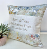 Golden wedding Cushion