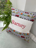 Transport name cushion