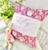 Woodland creatures cushion