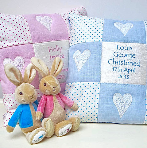 Baby Cushion Blue
