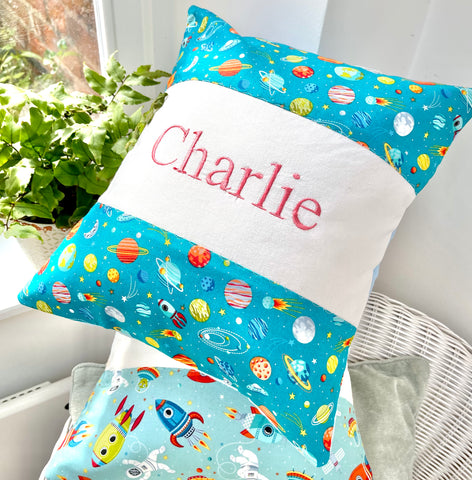 Planets name cushion