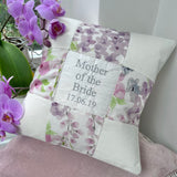 Mother of the Bride Floral Cushion