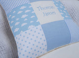 Nursery Name Cushion Blue or Pink