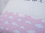 Cloud Name Cushion Pink