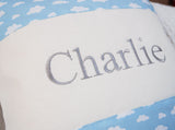 Cloud Name Cushion Pink