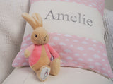 Cloud Name Cushion Pink