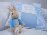 Nursery Name Cushion Blue or Pink