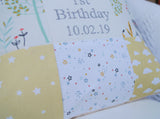 Clouds Birthday Cushion Yellow