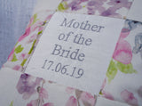 Mother of the Bride Floral Cushion