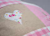 Alphabet Cushion Pink