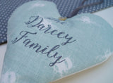 Bee Name Heart Blue