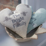 Bee Name Heart Blue
