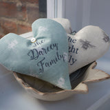 Bee Name Heart Blue