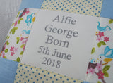 Blue Bird Occasion Cushion Pink