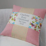 Blue Bird Occasion Cushion Blue