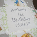 Beatrix Potter© Patchwork Birthday Cushion