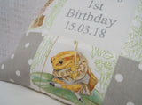 Beatrix Potter© Patchwork Birthday Cushion