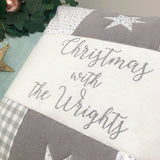 Christmas with... Grey Cushion
