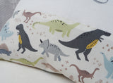 Pastel Dinosaur Name Cushion