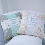 Spotty Occasion Cushion Mint