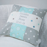 Spotty Occasion Cushion Mint