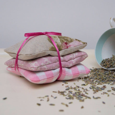 Floral Lavender Bundle Natural & Pink