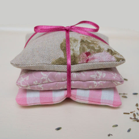 Floral Lavender Bundles Pink & Grey