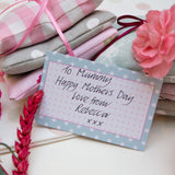 Gingham Lavender Bundle Blue
