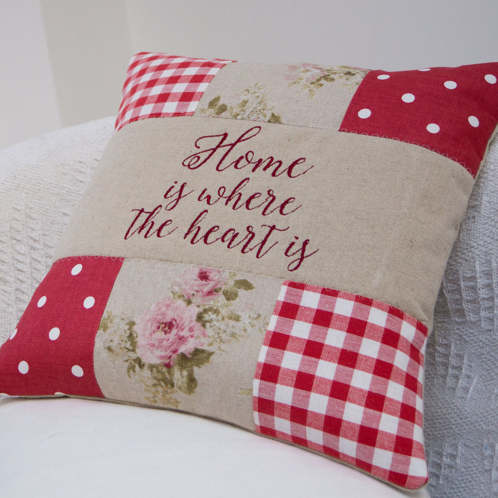 Home Is Where The Heart Is Cushion Tuppenny House Designs