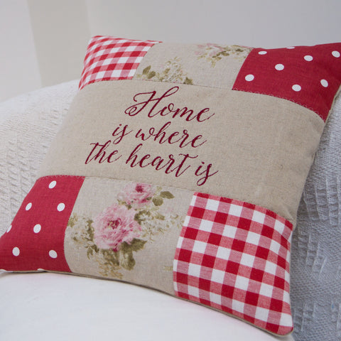 'Home Is Where The Heart Is' Cushion