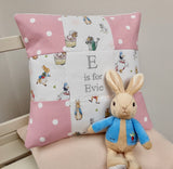 Peter Rabbit© Alphabet Cushion