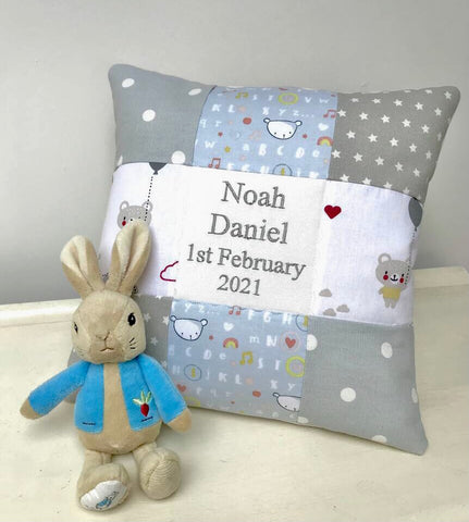 Baby bear cushion