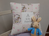 Mrs Tiggywinkle Alphabet cushion