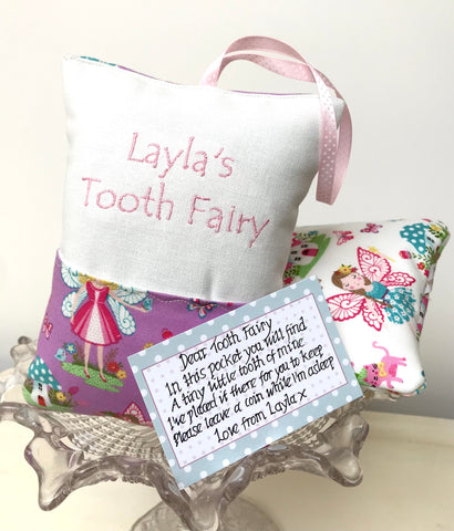 Fairy garden tooth fairy