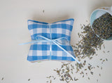 Gingham Lavender Bundle Blue