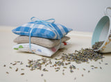 Gingham Lavender Bundle Blue