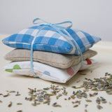 Gingham Lavender Bundle Blue
