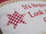 Christmas Carol Cushion