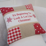 Christmas Carol Cushion