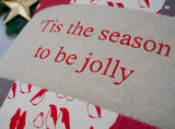 Penguin Christmas Cushion