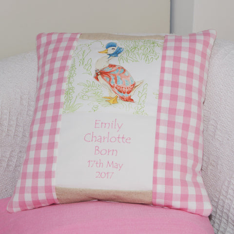 Beatrix Potter© Occasion Cushion Pink