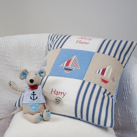 'Ahoy There' Cushion