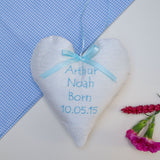 Silk Occasion Heart Blue