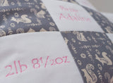 Grey Squirrel Memory Cushion
